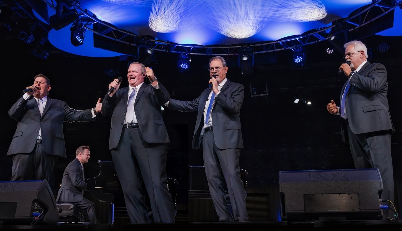 Wills Brothers Quartet performing live at the Memphis Quartet Show, 2026