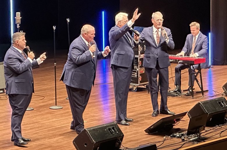 Wills Brothers Quartet performing live at the Memphis Quartet Show, 2026